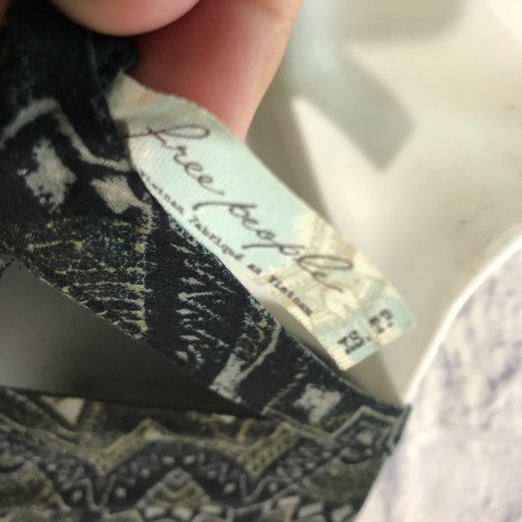 FREE PEOPLE SUNDOWN STRAP BABY DOLL DRESS XS - Picture 6 of 8